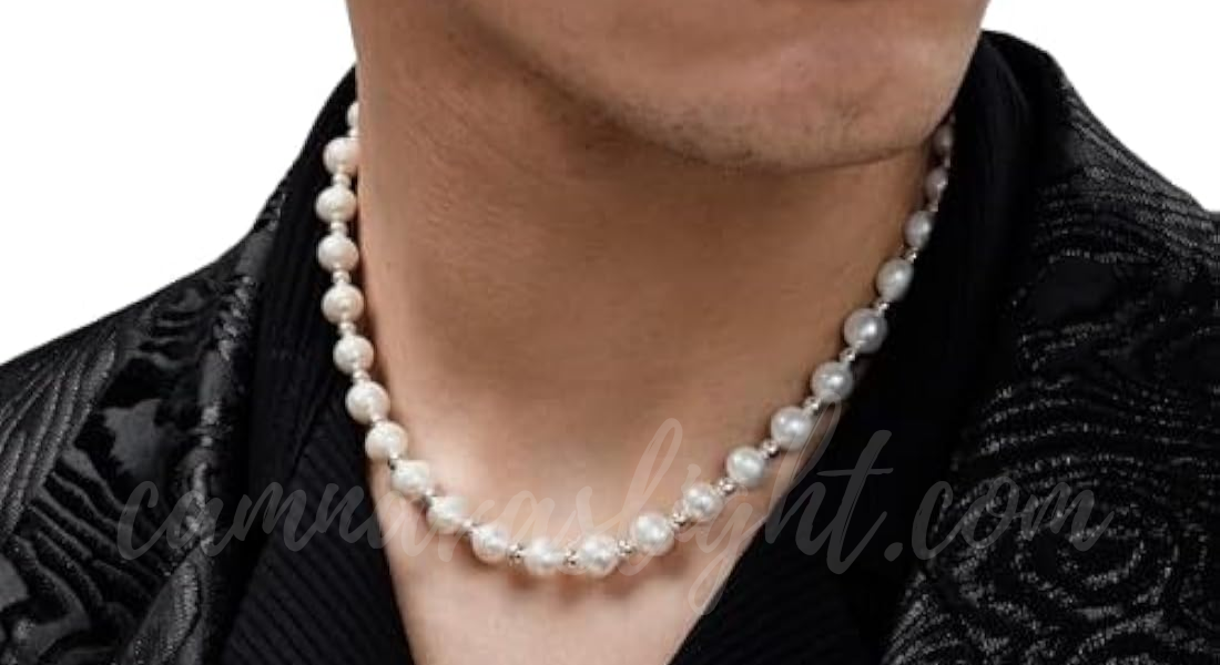 Bespoke Pearl Necklace with Diamonds