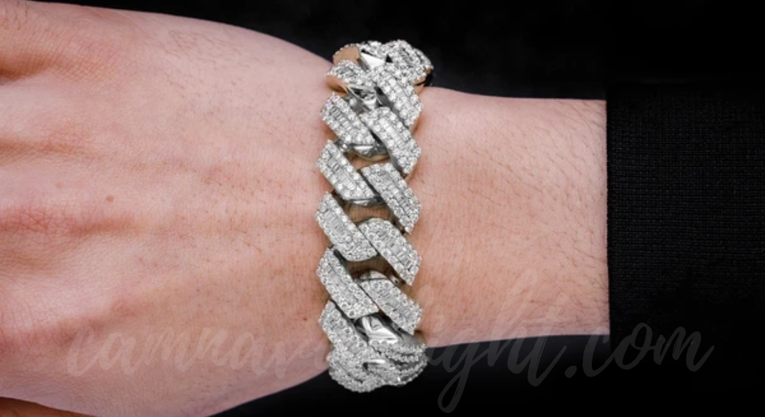 Diamond-Studded Bracelet for Weddings