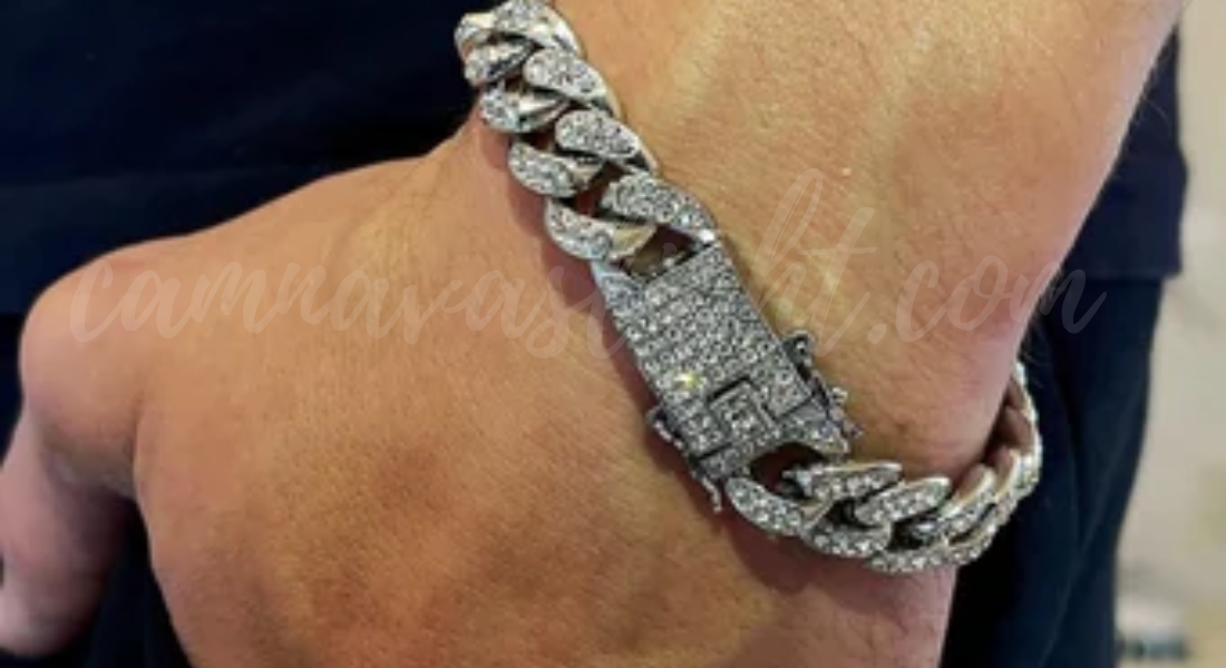 Diamond-Studded Bracelet for Weddings