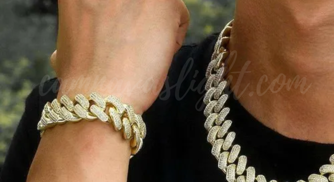 Personalized Diamond-Studded Bracelet